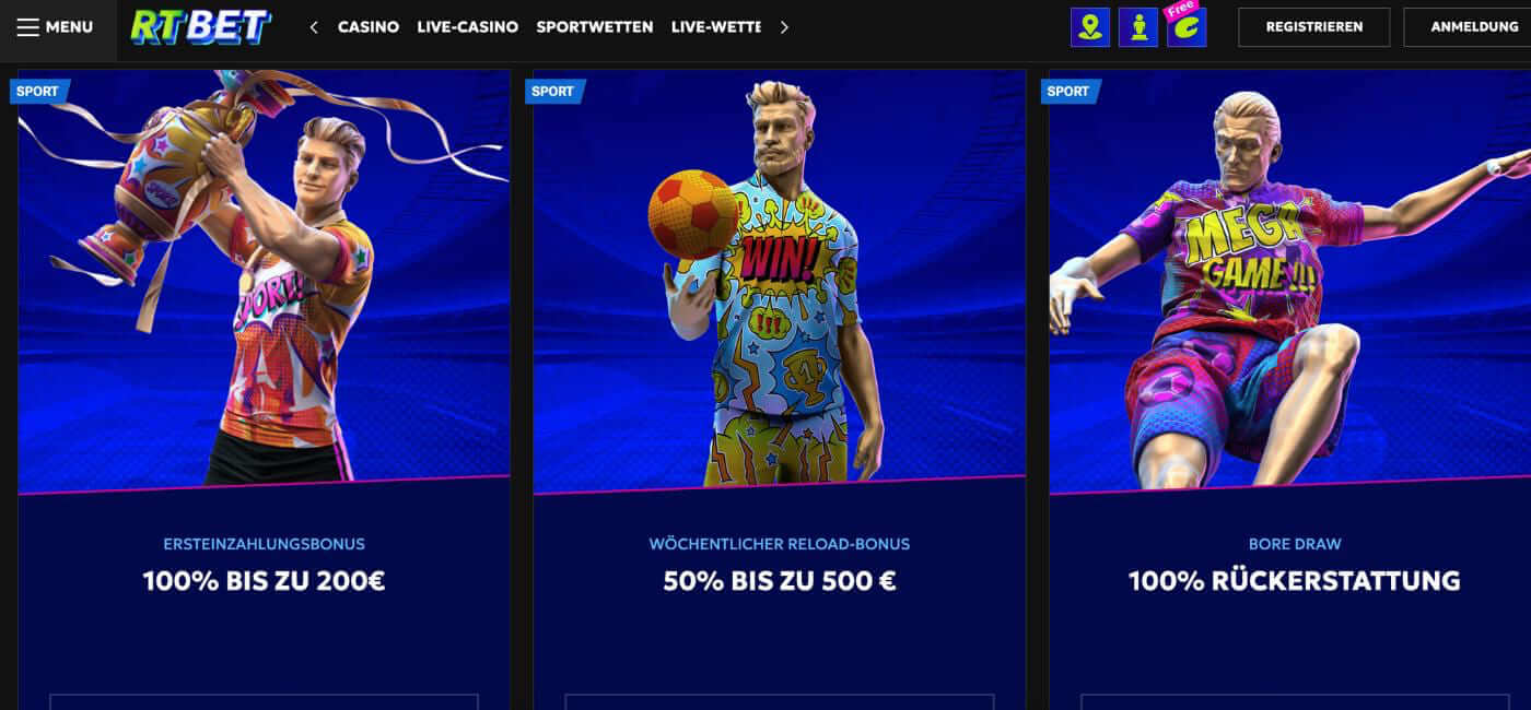 RTBet Sportwetten